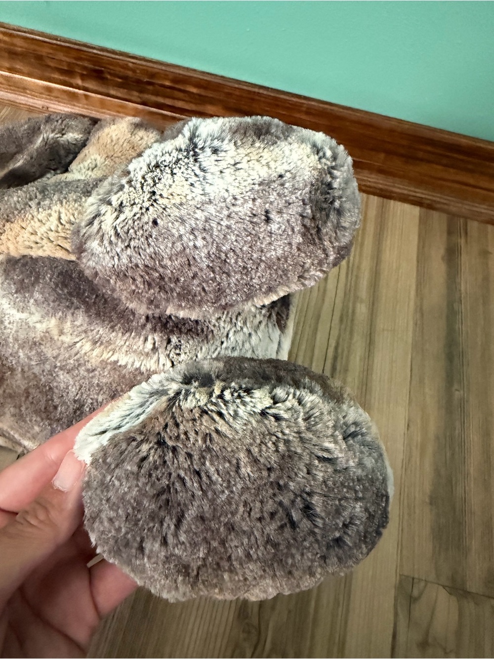 Jellycat Bashful Brown Bunny Plush Stuffed Animal Embroidered “Evan” - Picture 5 of 9